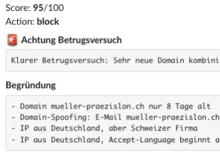 B2B-Scam mit AI stoppen B2B-Scam mit AI stoppen