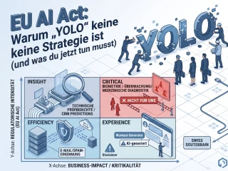 EU AI Act: Warum „YOLO“ bei deiner Web-Applikation keine Strategie ist EU AI Act: Warum „YOLO“ bei deiner Web-Applikation...